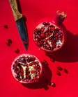 Grenade ouverte, complexe grenade et vitamine C anti-oxydant