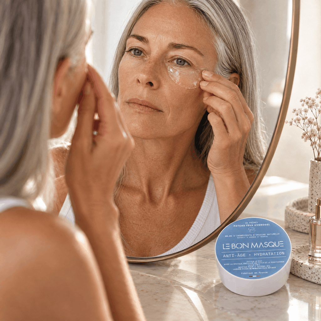 Patchs Yeux Hydrogel - Anti-Rides & Anti-Âge - Pot 30 Paires
