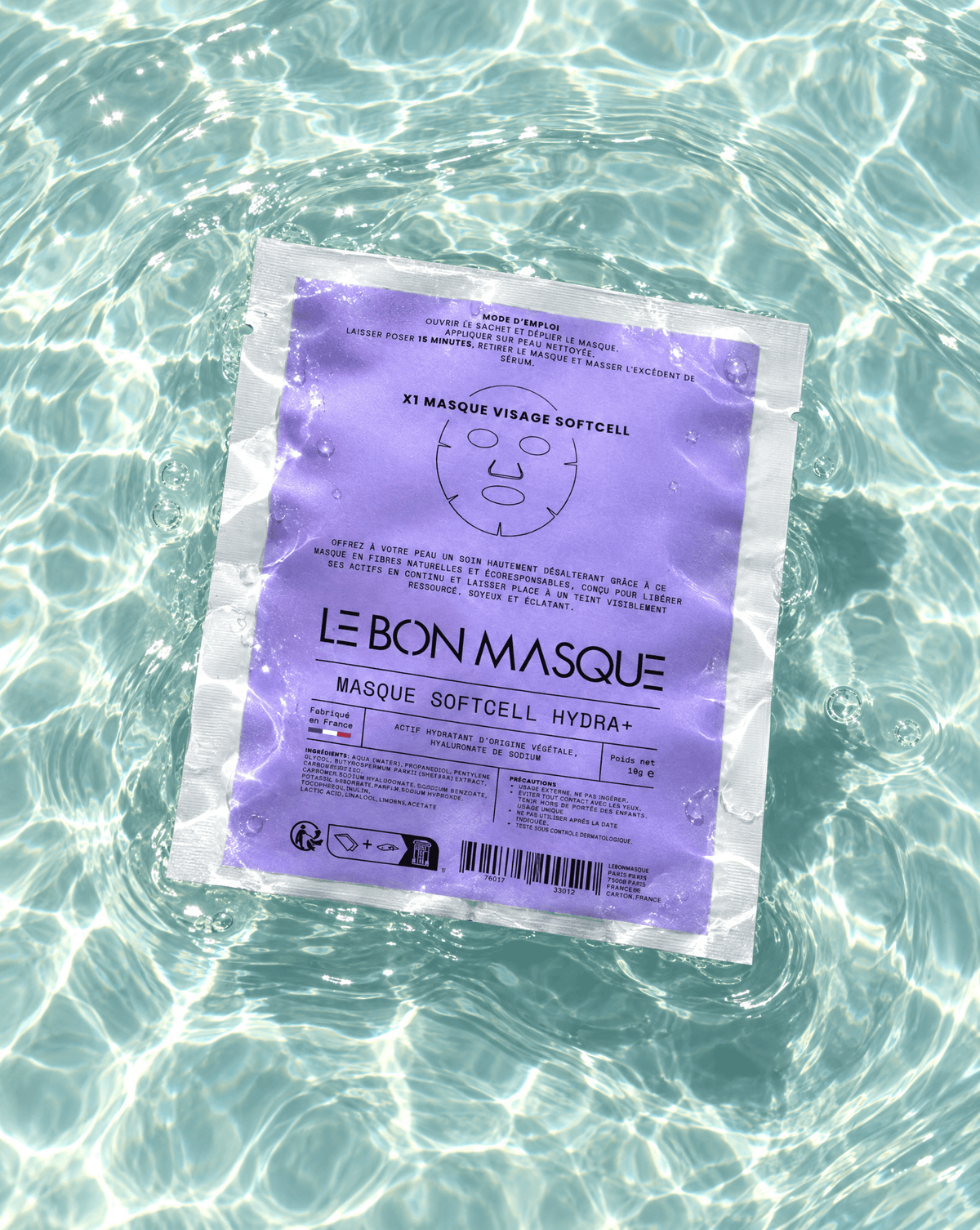 Masque Hydratant Visage - SoftCell HYDRA+
