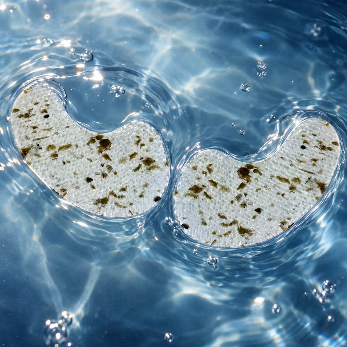 Patchs Yeux Anti-Cernes - Hydratation - Pois Papillon & Caféine