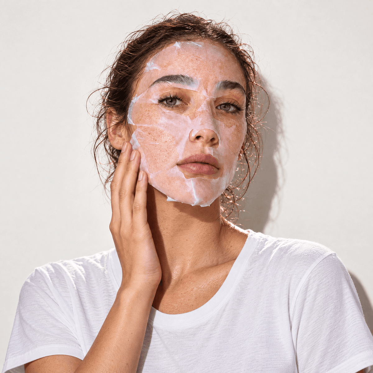 Masque Tissu Visage Biocellulose - Anti-Pollution & Bonne Mine