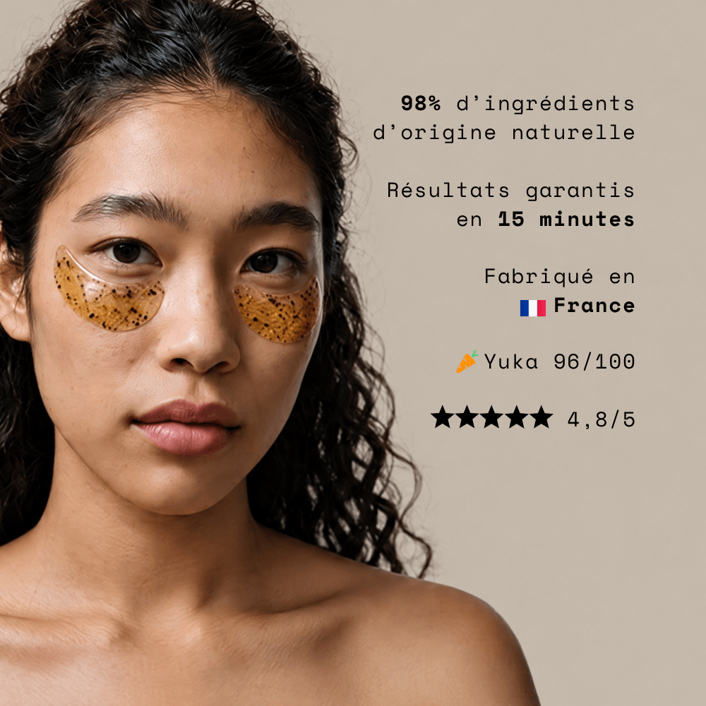 Patchs Yeux Hydratants - Éclat - Rooibos & Acide Hyaluronique